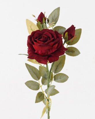 Artificial Flower 20*15*75cm Rose *3 single stem GS-39624018-R1 2024Dec YeahFlower is one of Chinese leading OEM manufacturers and exporters , supplying the silk flowers, wholesale artificial trees