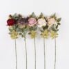 Artificial Flower 20*15*75cm Rose *3 single stem GS-39624018 Single Flowers YeahFlower is one of Chinese leading OEM manufacturers and exporters , supplying the silk flowers, wholesale artificial trees