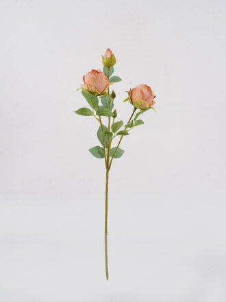 Artificial Flower 14*14*62cm Rose *3 single stem GS-76824010 2025Feb 3,000+ sqm showroom with thousands of artificial flowers, plants & trees ready for global sourcing.