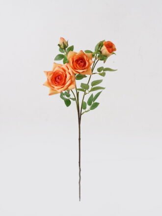 Artificial Flower 16*16*66cm Rose *4 single stem GS-76824004 2025Feb 3,000+ sqm showroom with thousands of artificial flowers, plants & trees ready for global sourcing.