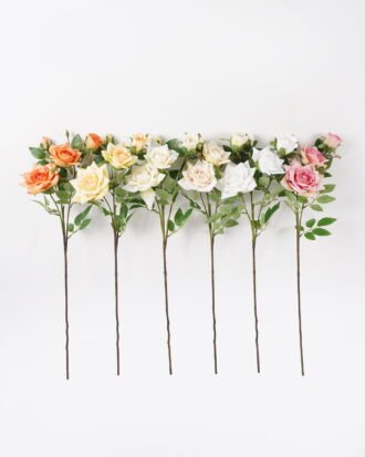 Artificial Flower 16*16*66cm Rose *4 single stem GS-76824004 2025Feb YeahFlower is one of Chinese leading OEM manufacturers and exporters , supplying the silk flowers, wholesale artificial trees