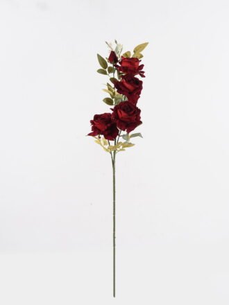 Artificial Flower 15*12*73cm Rose *3 single stem GS-39624016-P1 Single Flowers 3,000+ sqm showroom with thousands of artificial flowers, plants & trees ready for global sourcing.