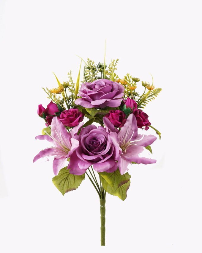 Artificial Flower 30*30*45cm Rose&Orchid *9 bush GS-61524062 2025Jan YeahFlower is one of Chinese leading OEM manufacturers and exporters , supplying the silk flowers, wholesale artificial trees