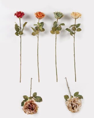 Artificial Flower 15*66cm Rose single stem GS-35124011 2024Dec YeahFlower is one of Chinese leading OEM manufacturers and exporters , supplying the silk flowers, wholesale artificial trees