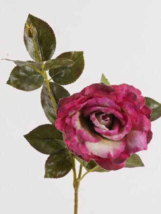 Artificial Flower 23*23*67cm Rose single stem GS-39124017-P2 Single Flowers 3,000+ sqm showroom with thousands of artificial flowers, plants & trees ready for global sourcing.