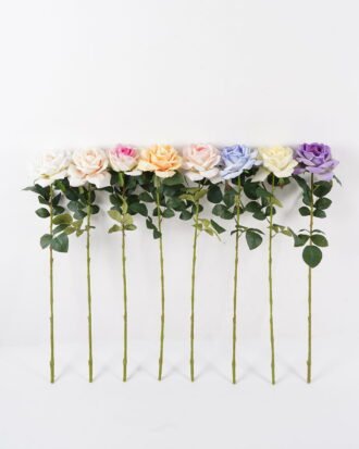 Artificial Flower 18*18*66cm Rose  single stem GS-70724007 2025Feb YeahFlower is one of Chinese leading OEM manufacturers and exporters , supplying the silk flowers, wholesale artificial trees