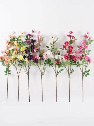 Artificial Flower 17*17*86cm Rose single stem GS-76824009-P1 2025Feb 3,000+ sqm showroom with thousands of artificial flowers, plants & trees ready for global sourcing.