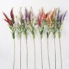 Artificial Flower 10*5*90cm Salvia *Bush 5 GS-63624002 2025Jan YeahFlower is one of Chinese leading OEM manufacturers and exporters , supplying the silk flowers, wholesale artificial trees