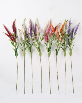 Artificial Flower 10*5*90cm Salvia *Bush 5 GS-63624002 2025Jan YeahFlower is one of Chinese leading OEM manufacturers and exporters , supplying the silk flowers, wholesale artificial trees