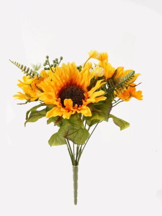 Artificial Flower 26*26*41cm Rose&Orchid *9 bush GS-61524066 2025Jan 3,000+ sqm showroom with thousands of artificial flowers, plants & trees ready for global sourcing.