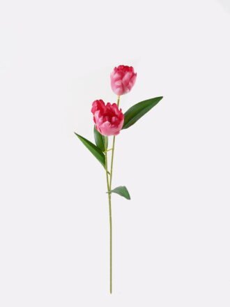 Artificial Flower 28*28*72cm  Tulip *2 single stem GS-70724021 2025Feb 3,000+ sqm showroom with thousands of artificial flowers, plants & trees ready for global sourcing.