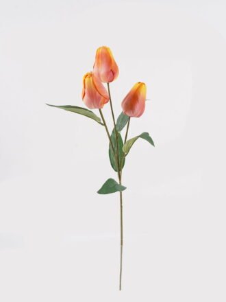 Artificial Flower 30*30*70cm Tulip *3 single stem GS-70724022-W2 2025Feb 3,000+ sqm showroom with thousands of artificial flowers, plants & trees ready for global sourcing.