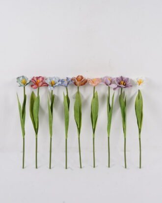 Artificial Flower 9*9*50cm Tulip single stem GS-14524054 2024Dec YeahFlower is one of Chinese leading OEM manufacturers and exporters , supplying the silk flowers, wholesale artificial trees