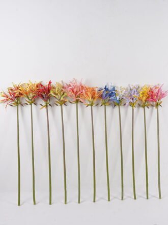 Artificial Flower 18*18*82cm White lotus single stem GS-14524057-G1 Single Flowers 3,000+ sqm showroom with thousands of artificial flowers, plants & trees ready for global sourcing.