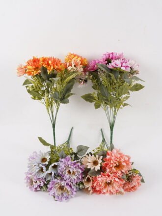 Artificial Flower 30*30*43cm  Peony&Hydrangea *9 bush GS-70724018-Z1 2025Feb 3,000+ sqm showroom with thousands of artificial flowers, plants & trees ready for global sourcing.