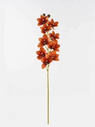 Artificial Flower 25*25*89cm  cymbedium  single stem GS-64922012-O2 2025Jan 3,000+ sqm showroom with thousands of artificial flowers, plants & trees ready for global sourcing.