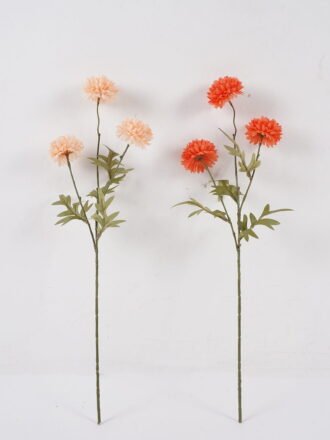 Artificial Flower 14*14*52cm Leucospermum  single stem GS-72524003-Y1 2025Feb 3,000+ sqm showroom with thousands of artificial flowers, plants & trees ready for global sourcing.