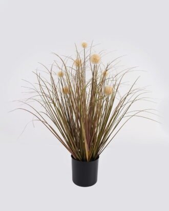 Artificial Grass 46*46*60cm Grass *7 in PP pot GS-29424126CT 2024Dec YeahFlower is one of Chinese leading OEM manufacturers and exporters , supplying the silk flowers, wholesale artificial trees