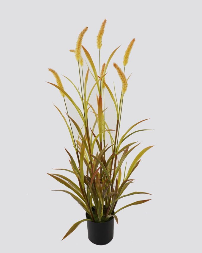 Artificial Grass 31*31*90cm Grass *7 in PP pot GS-61924071 2025Jan YeahFlower is one of Chinese leading OEM manufacturers and exporters , supplying the silk flowers, wholesale artificial trees