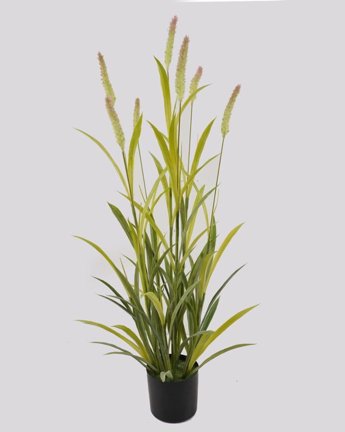 Artificial Grass 31*31*90cm Grass *7 in PP pot GS-61924071 2025Jan YeahFlower is one of Chinese leading OEM manufacturers and exporters , supplying the silk flowers, wholesale artificial trees