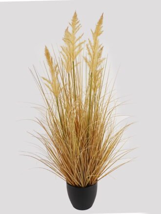Artificial Grass 70*70*120cm Pampus reed  *7 in PP pot GS-61924067 2025Jan 3,000+ sqm showroom with thousands of artificial flowers, plants & trees ready for global sourcing.