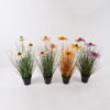 Artificial Grass 30*30*50cm sunflower  *3 in PP pot GS-61924084 2025Jan YeahFlower is one of Chinese leading OEM manufacturers and exporters , supplying the silk flowers, wholesale artificial trees