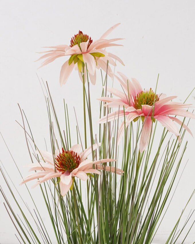 Artificial Grass 30*30*50cm sunflower  *3 in PP pot GS-61924084 2025Jan YeahFlower is one of Chinese leading OEM manufacturers and exporters , supplying the silk flowers, wholesale artificial trees