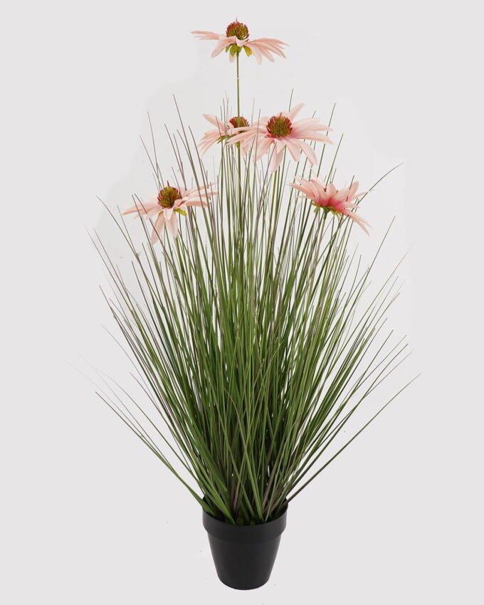 Artificial Grass 34*34*70cm sunflower *5 in PP pot GS-61924085 2025Jan YeahFlower is one of Chinese leading OEM manufacturers and exporters , supplying the silk flowers, wholesale artificial trees