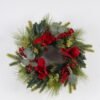 Artificial Plant 40cm Christmas wreath GS-54024103-40 2025Jan YeahFlower is one of Chinese leading OEM manufacturers and exporters , supplying the silk flowers, wholesale artificial trees