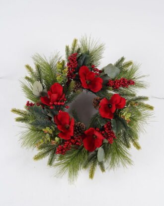 Artificial Plant 50cm Christmas wreath GS-54024114-50 2025Jan YeahFlower is one of Chinese leading OEM manufacturers and exporters , supplying the silk flowers, wholesale artificial trees Artificial Plant 50cm Christmas wreath GS-54024114-50 2025Jan YeahFlower is one of Chinese leading OEM manufacturers and exporters , supplying the silk flowers, wholesale artificial trees