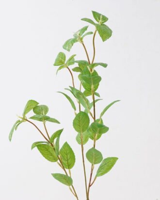 Artificial Plant 17*17*81cm Basil leaf *3 single stem GS-14324012 2024Dec YeahFlower is one of Chinese leading OEM manufacturers and exporters , supplying the silk flowers, wholesale artificial trees