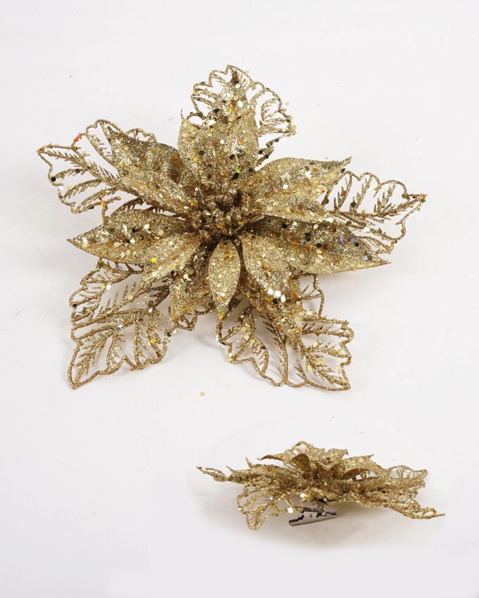 Artificial Plant 23*23cm Christmas flower single stem GS-54024070-J1 2025Jan YeahFlower is one of Chinese leading OEM manufacturers and exporters , supplying the silk flowers, wholesale artificial trees