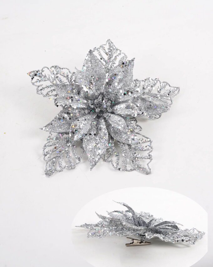 Artificial Plant 23*23cm Christmas flower single stem GS-54024070-S1 2025Jan YeahFlower is one of Chinese leading OEM manufacturers and exporters , supplying the silk flowers, wholesale artificial trees