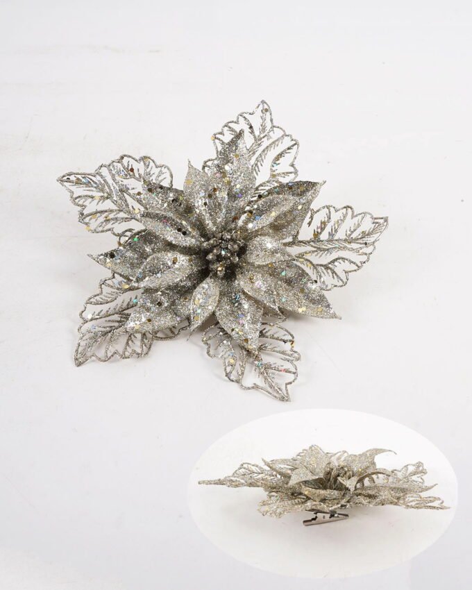 Artificial Plant 23*23cm Christmas flower single stem GS-54024070 2025Jan YeahFlower is one of Chinese leading OEM manufacturers and exporters , supplying the silk flowers, wholesale artificial trees