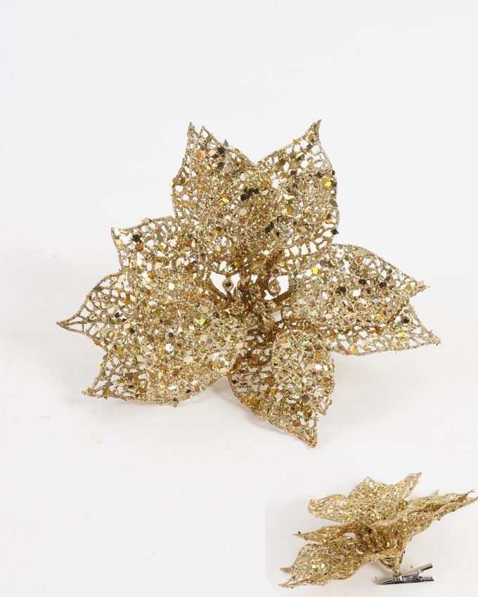 Artificial Plant 16*16cm Christmas flower single stem GS-54024071 2025Jan YeahFlower is one of Chinese leading OEM manufacturers and exporters , supplying the silk flowers, wholesale artificial trees