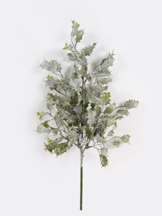 Artificial Plant 20*13*46cm Christmas leaf single stem GS-76024037 2025Feb 3,000+ sqm showroom with thousands of artificial flowers, plants & trees ready for global sourcing.