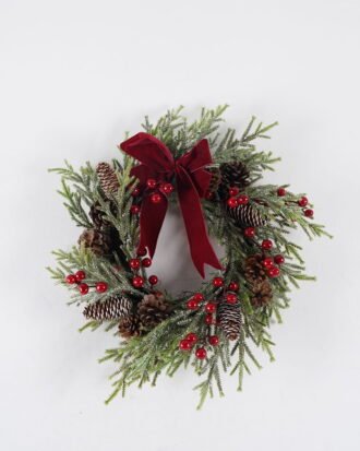 Artificial Plant 40*40cm Christmas wreath GS-54024093-40 2025Jan YeahFlower is one of Chinese leading OEM manufacturers and exporters , supplying the silk flowers, wholesale artificial trees Artificial Plant 40*40cm Christmas wreath GS-54024093-40 2025Jan YeahFlower is one of Chinese leading OEM manufacturers and exporters , supplying the silk flowers, wholesale artificial trees