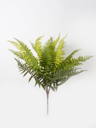 Artificial Plant 45*45*69cm Frond leafbush *5  bush/20 lvs GS-72424009 2025Feb 3,000+ sqm showroom with thousands of artificial flowers, plants & trees ready for global sourcing.