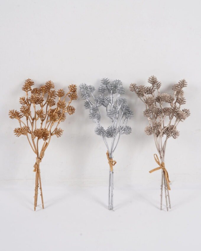 Artificial Plant 15*15*31cm Fruit *3 bundle GS-51624035 2025Jan YeahFlower is one of Chinese leading OEM manufacturers and exporters , supplying the silk flowers, wholesale artificial trees