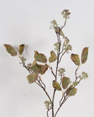 Artificial Plant 12*12*80cm Leaf  single stem/15 LVS GS-15424034-G1 2024Dec YeahFlower is one of Chinese leading OEM manufacturers and exporters , supplying the silk flowers, wholesale artificial trees