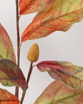 Artificial Plant 15*15*61cm Magnolia leaf single stem GS-71224044-G1 2025Feb YeahFlower is one of Chinese leading OEM manufacturers and exporters , supplying the silk flowers, wholesale artificial trees