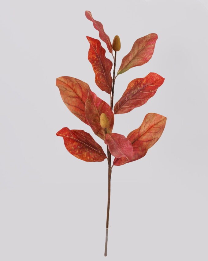 Artificial Plant 15*15*61cm Magnolia leaf single stem GS-71224044-R1 2025Feb YeahFlower is one of Chinese leading OEM manufacturers and exporters , supplying the silk flowers, wholesale artificial trees