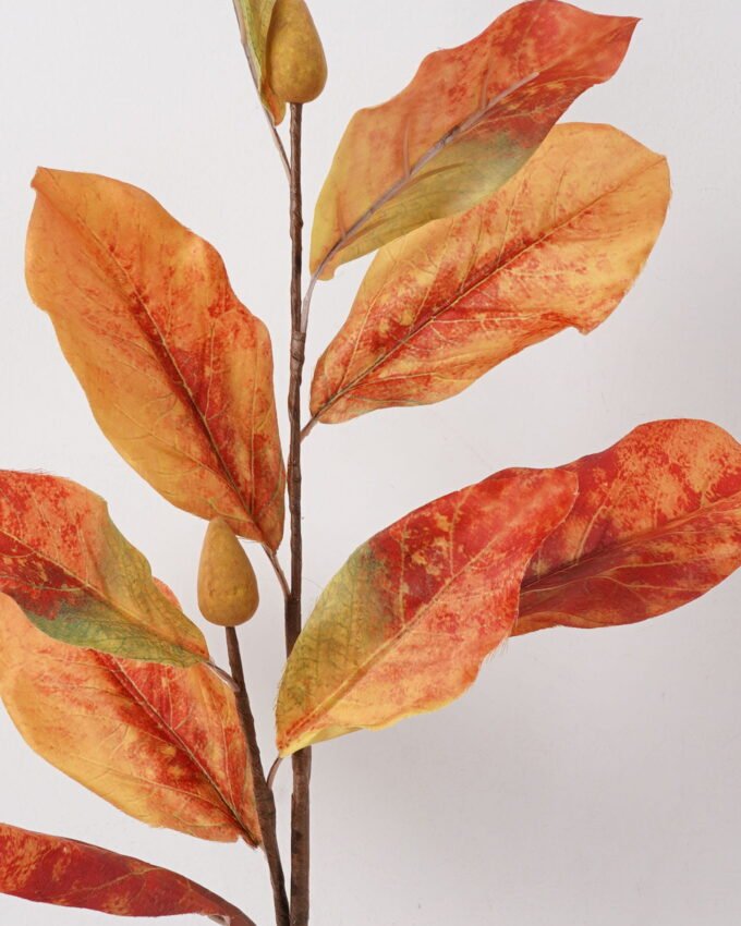Artificial Plant 15*15*61cm Magnolia leaf single stem GS-71224044-Y1 2025Feb YeahFlower is one of Chinese leading OEM manufacturers and exporters , supplying the silk flowers, wholesale artificial trees