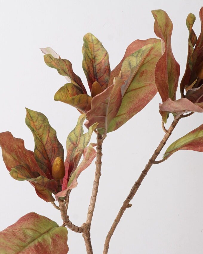 Artificial Plant 25*25*89cm Magnolia leaf single stem GS-71224046-G1 2025Feb YeahFlower is one of Chinese leading OEM manufacturers and exporters , supplying the silk flowers, wholesale artificial trees