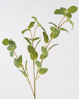 Artificial Plant 20*20*81cm Mentha leave *3 single stem GS-14324013 2024Dec YeahFlower is one of Chinese leading OEM manufacturers and exporters , supplying the silk flowers, wholesale artificial trees