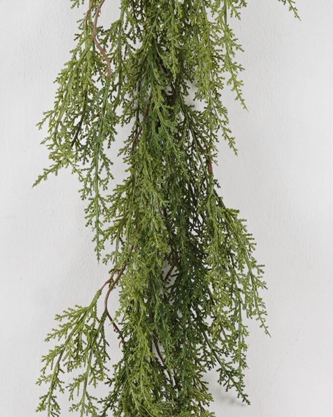 Artificial Plant 18*18*180cm Pine needle garland GS-54024078 2025Jan YeahFlower is one of Chinese leading OEM manufacturers and exporters , supplying the silk flowers, wholesale artificial trees