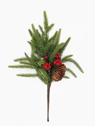 Artificial Plant 18*7*46cm Pine needle single stem GS-76024026 2025Feb 3,000+ sqm showroom with thousands of artificial flowers, plants & trees ready for global sourcing.