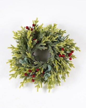 Artificial Plant 33*33cm Pine needle wreath GS-76024043 2025Feb YeahFlower is one of Chinese leading OEM manufacturers and exporters , supplying the silk flowers, wholesale artificial trees Artificial Plant 33*33cm Pine needle wreath GS-76024043 2025Feb YeahFlower is one of Chinese leading OEM manufacturers and exporters , supplying the silk flowers, wholesale artificial trees