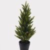 Artificial Plant 17*17*37cm Pine tree *3 in PP pot GS-10624020CT Toplary 3,000+ sqm showroom with thousands of artificial flowers, plants & trees ready for global sourcing.