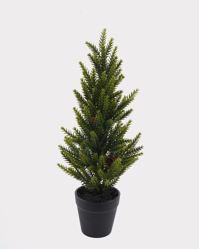 Artificial Plant 17*17*37cm Pine tree *3 in PP pot GS-10624020CT Toplary 3,000+ sqm showroom with thousands of artificial flowers, plants & trees ready for global sourcing.